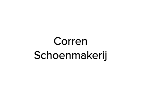 Corren Schoenmakerij Sterrenburg